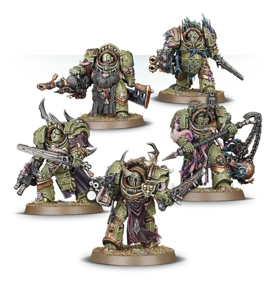 Warhammer 40k: Death Guard Blightlord Terminators