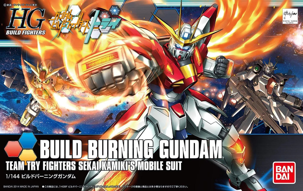 Building Burning Gundam Model Kit