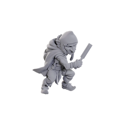 D&D Miniatures: Chetney Pock O'Pea & Werewolf (Critical Role)