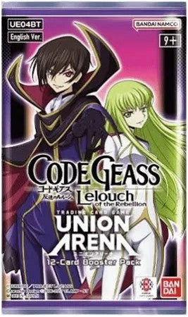Code Geass: Lelouch of the Rebellion Booster Pack - UB04BT [Union Arena]