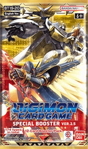 Special Booster Ver. 2.5 Booster Pack BT19-20 [Digimon]