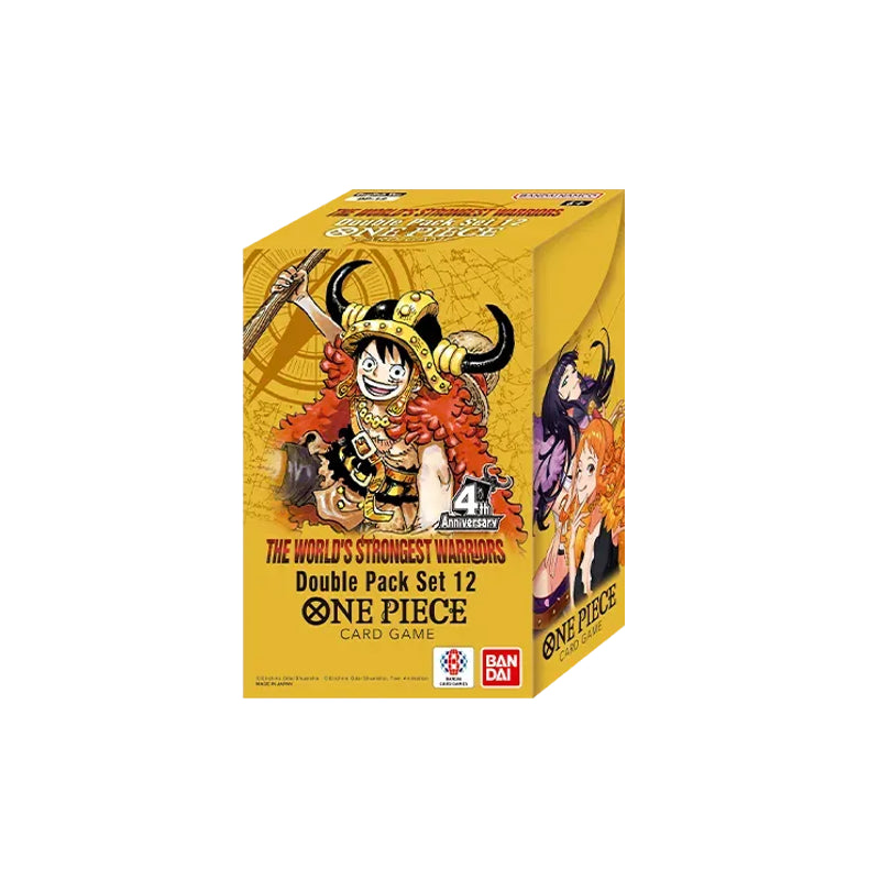 Double Pack Set 12 - The World's Strongest Warriors OP-17 [One Piece] (08/28)