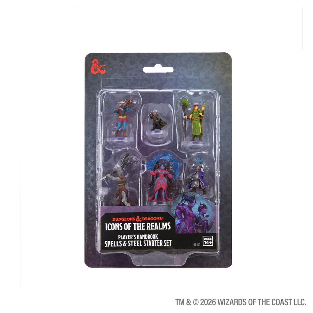 D&D Icons of the Realms: Player's Handbook Spells & Steel Starter Set