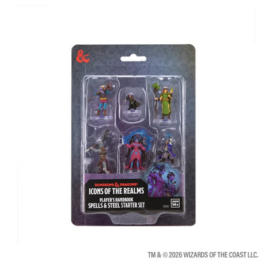 D&D Icons of the Realms: Player's Handbook Spells & Steel Starter Set