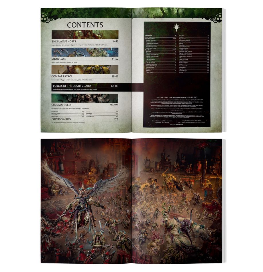 Warhammer 40K: Death Guard Codex
