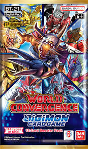 World Convergence Booster Pack BT21 [Digimon]