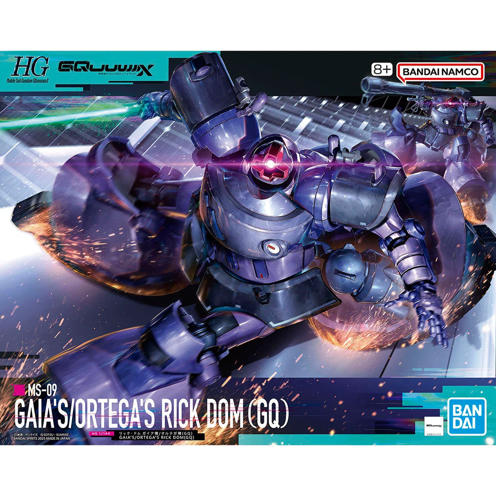 HG 1/144 - Gaia's/Ortega's Rick Dom (GQ) [Gunpla]