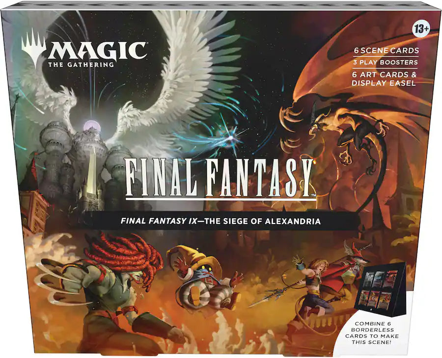 final fantasy scenes mtg Magic: The Gathering and a paper display easel MTG Final Fantasy Scene Boxes