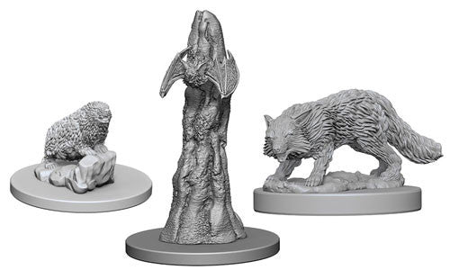 Unpainted D&D Miniature: Familiars