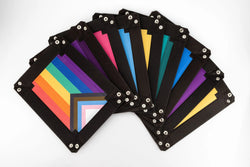 Pride Flag Velvet Dice Tray