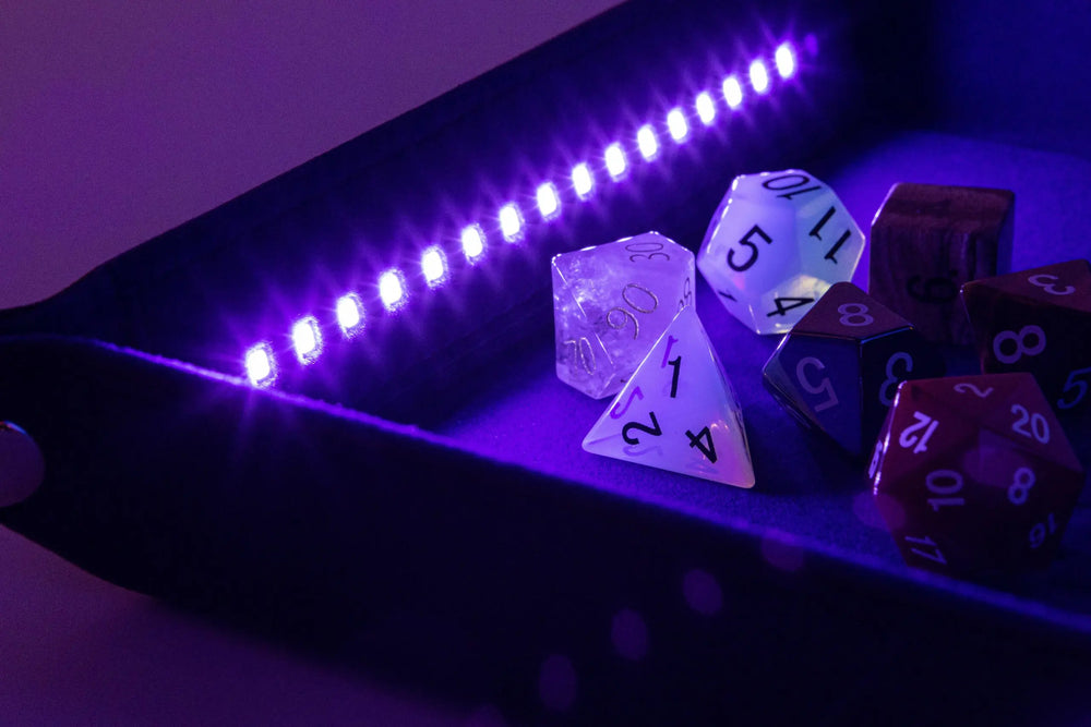 Blacklight Dice Tray