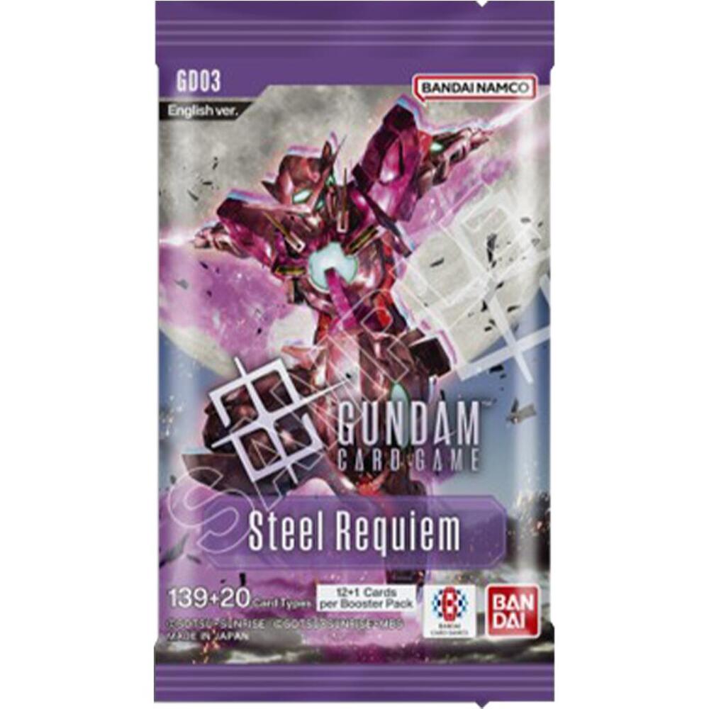 Steel Requiem Booster Pack - GD03 [Gundam Card Game]