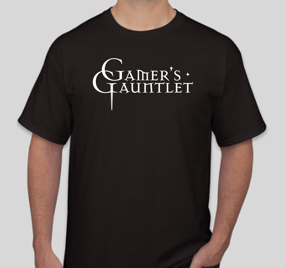 Gamer's Gauntlet Tee Shirt - Stacked Logo