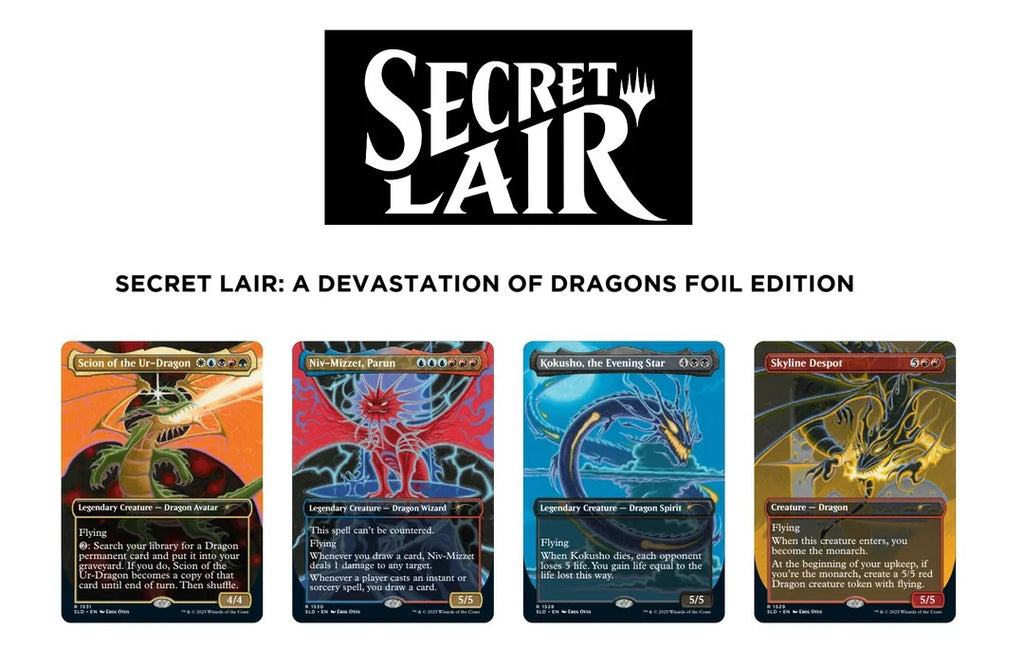 Secret Lair 『Devastation of Dragons』 A Devastation of Dragons (Rainbow Foil) [Secret Lair]