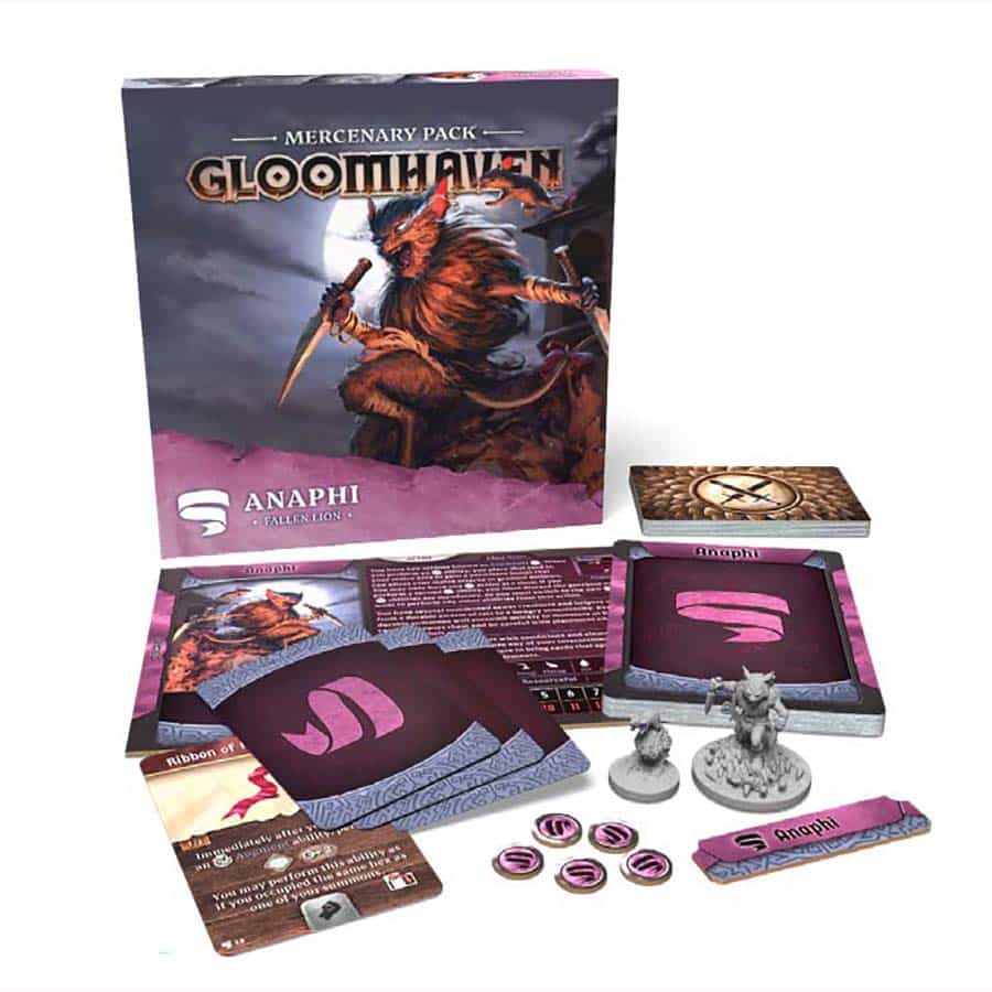 Gloomhaven Mercenary Pack: Anaphi