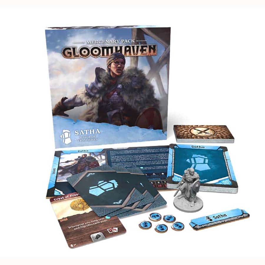 Gloomhaven Mercenary Pack: Satha