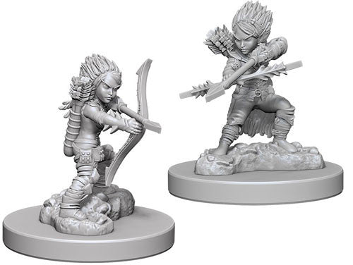 Unpainted D&D Miniature: Female Gnome Rogue