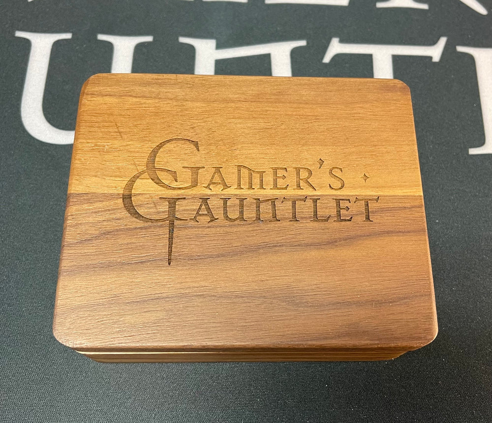 Gamer's Gauntlet Wooden Dice Box