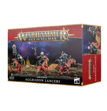 Warhammer Age of Sigmar: Seraphon Aggradon Lancers