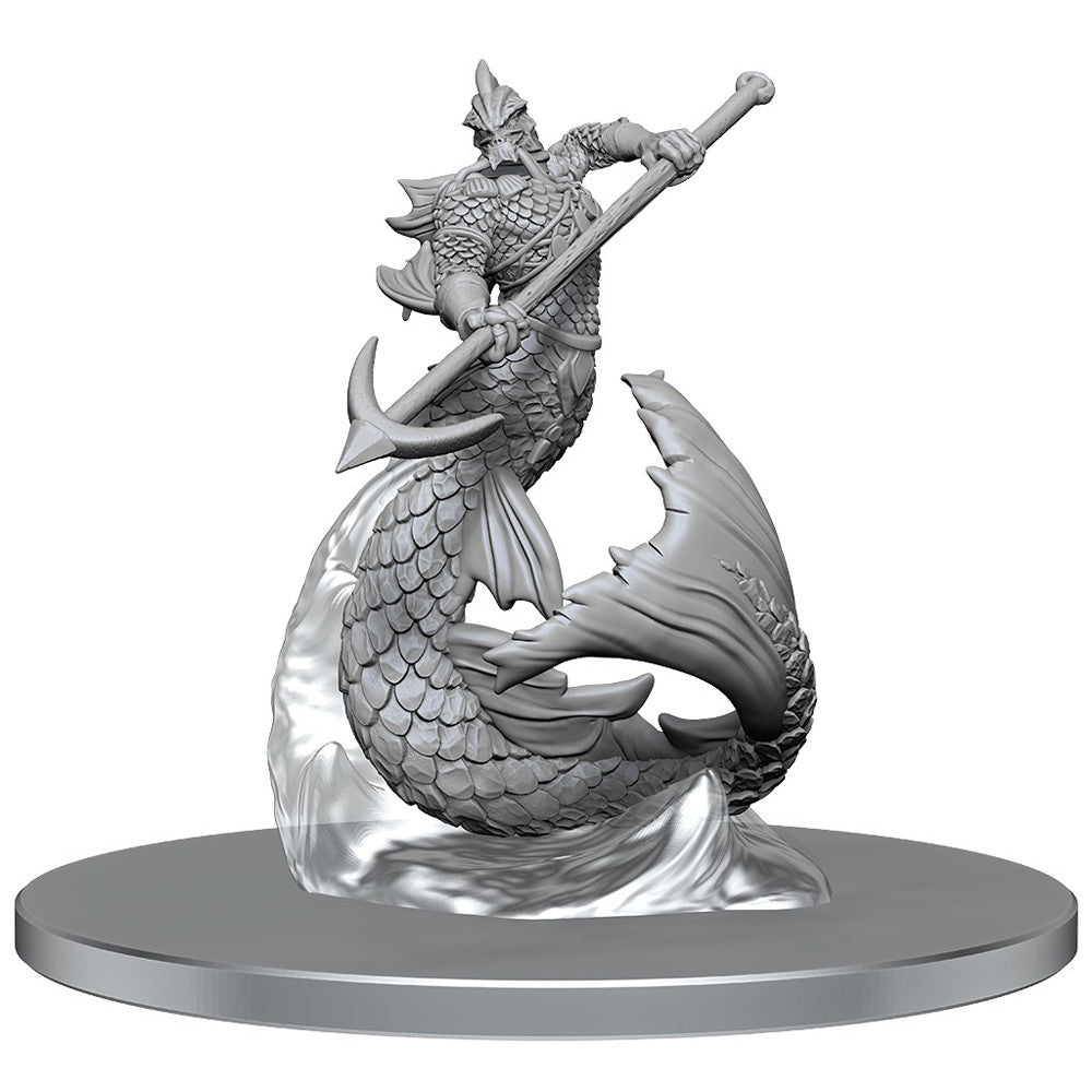 Unpainted D&D Miniature: Merrow