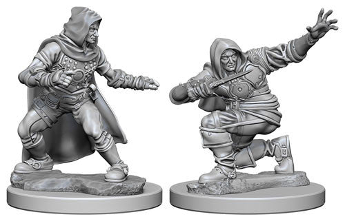 Unpainted D&D Miniature: Male Human Rogue