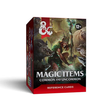 REFERENCE CARDS: MAGIC ITEMS (COMMON AND UNCOMMON) [D&D]