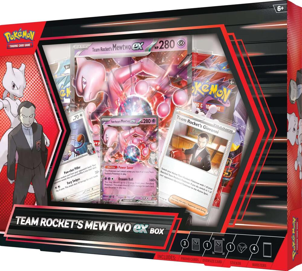 Team Rocket's Mewtwo ex Box [Pokémon]