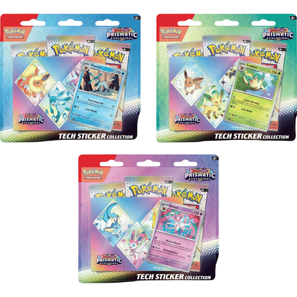 Prismatic Evolutions Tech Sticker Collection [Pokemon]