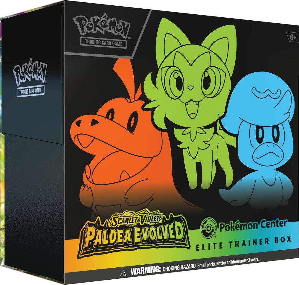 Paldea Evolved Pokémon Center Elite Trainer Box [Pokemon]