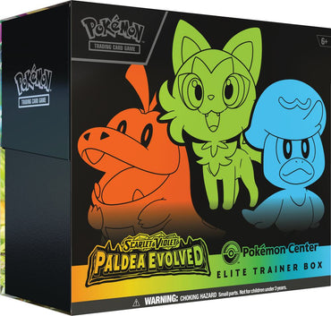 Paldea Evolved Pokémon Center Elite Trainer Box [Pokemon]