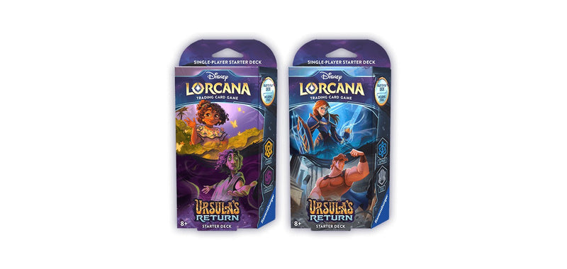 lorcana ursula's return starter deck [Lorcana] Foil Options:Gem Texture Golden or if you want Seifer, Balamb Rival Art