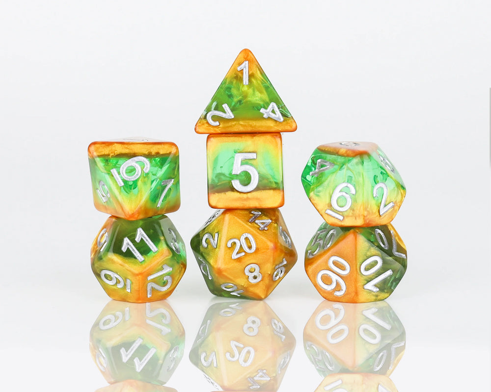 Sirius Polyhedral Dice Set 7ct with bonus D20