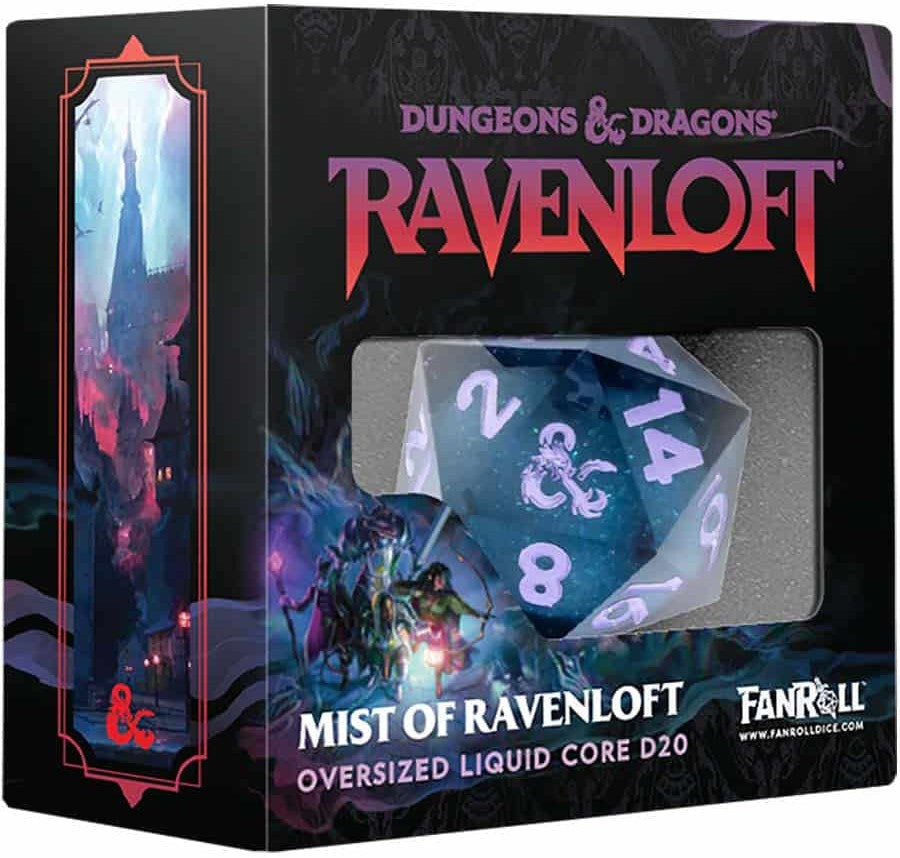Mists of Ravenloft Oversized Liquid Core D20