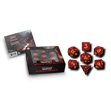 Fanroll: Dragon Scale Silicone Dice Set