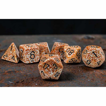 Set of Ten d10 Dice - Speckled Rust