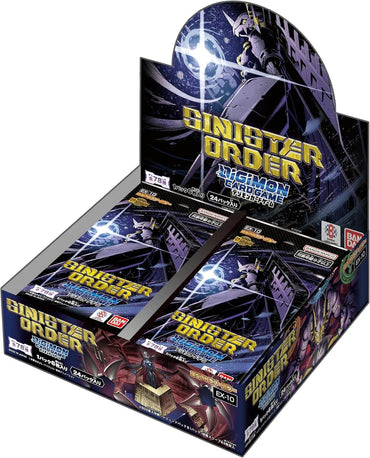 Sinister Order Booster Box - EX10 [Digimon]