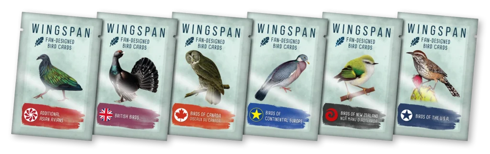 Wingspan Fan-Designed Bird Card Pack