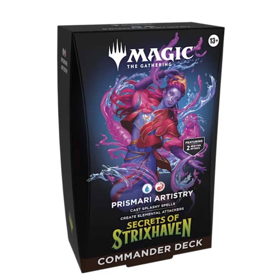mtg strixhaven commander decks MTG: Secrets of Strixhaven Commander Deck Set of 5 (RELEASES 4/17/26)