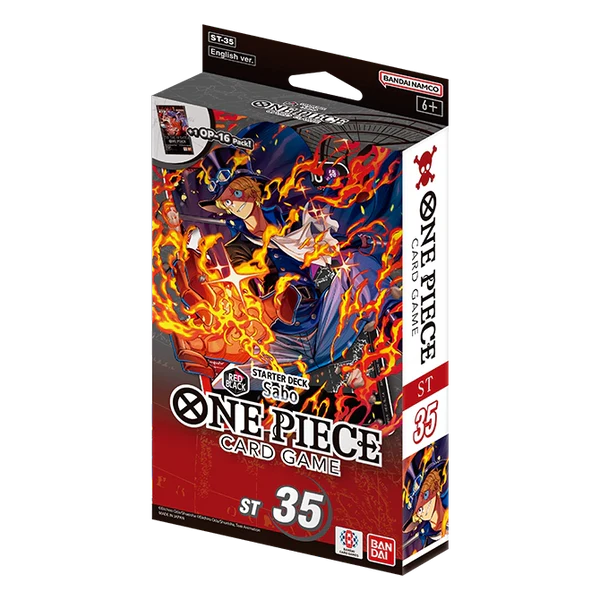 Starter Deck ST-35 RED/BLACK Sabo [One Piece] (07/31)