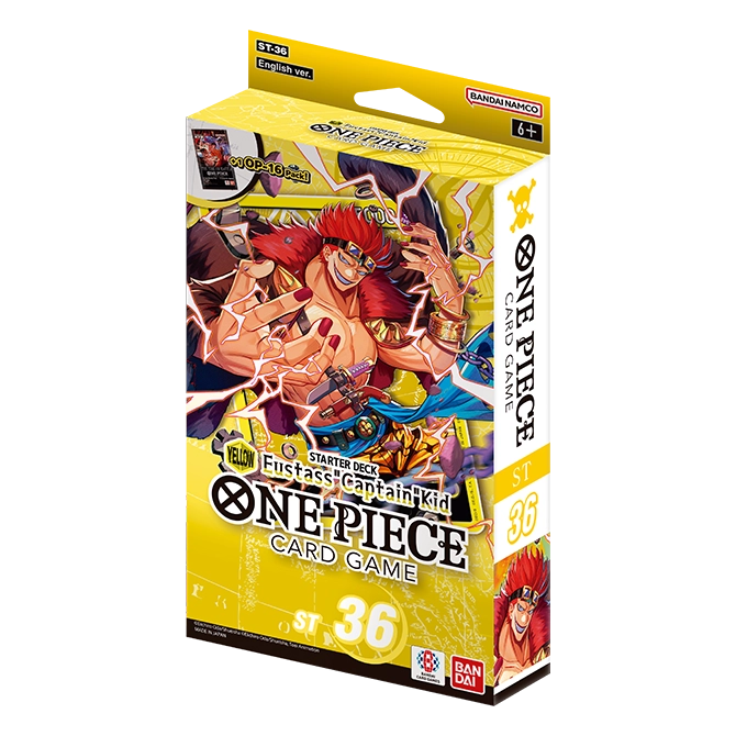 Starter Deck ST-36 YELLOW Eustass "Captain" Kid [One Piece] (07/31)