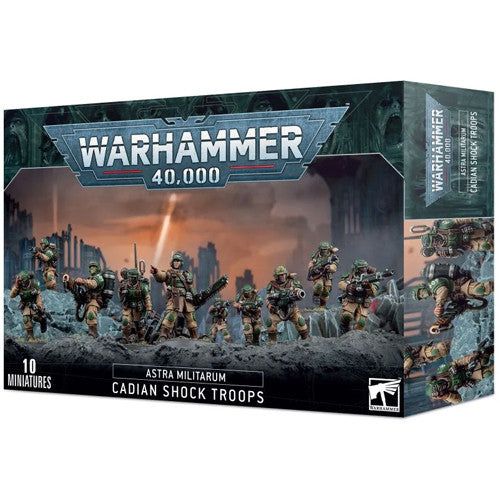 Warhammer 40K: Cadian Shock Troops (Astra Militarum)