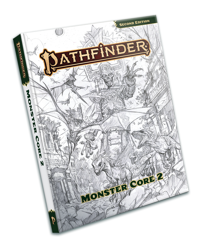 Pathfinder: Monster Core 2 (Sketch Cover)