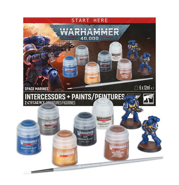 Warhammer 40k: Assault Intercessors and Paint Set