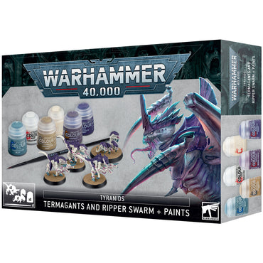 Warhammer 40k: Termagants and Ripper Swarm + Paints