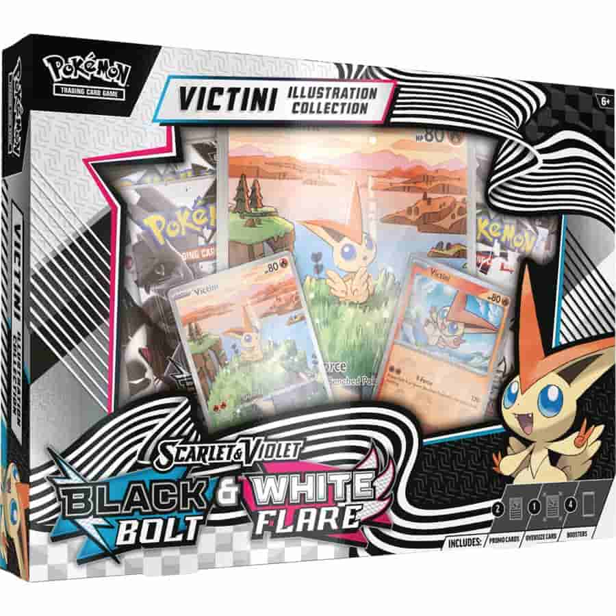 Black Bolt and White Flare Victini Illustration Collection [Pokemon]