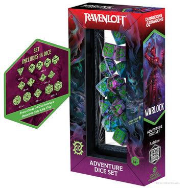Warlock Adventure 14 ct Dice Set [D&D]
