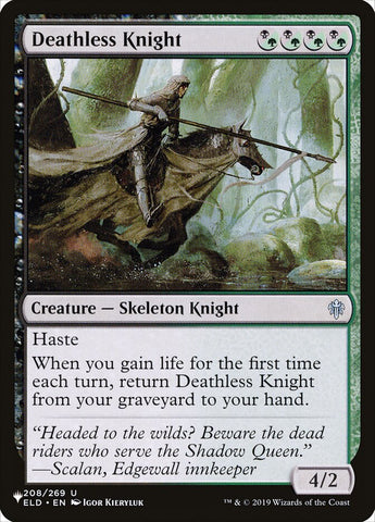Deathless Knight [The List]