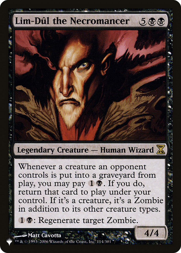 Lim-Dul the Necromancer [The List]