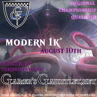 Modern  Regional Qualifier R8 #1 ticket - Aug 10 2024