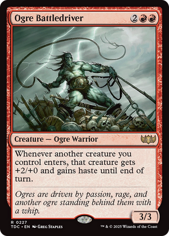 Ogre Battledriver [Tarkir: Dragonstorm Commander]